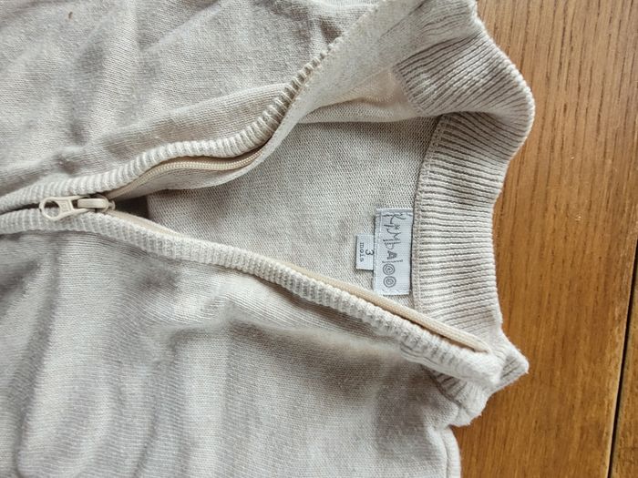 Gilet garçon 3m beige - photo numéro 2