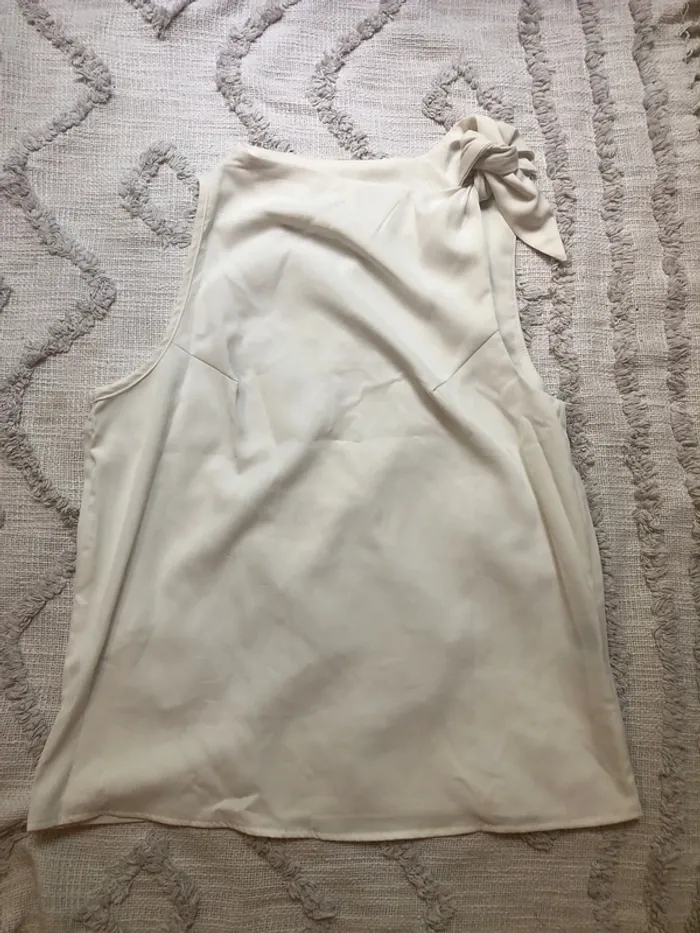 Débardeur blanc taille 36