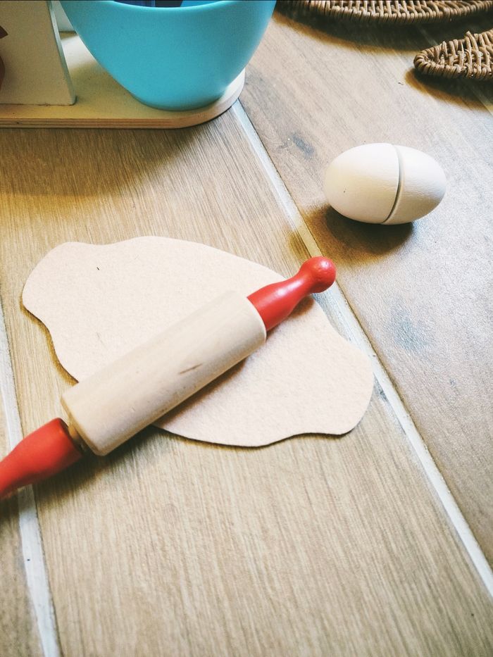 🥣Dinette robot à pâtisserie en bois et accessoires - photo numéro 2