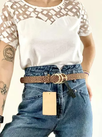 Ceinture Léopard
