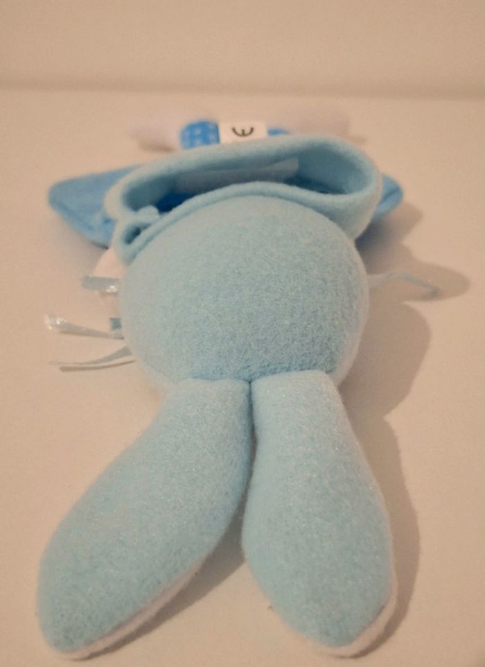 Peluche sac Lapin bleu - photo numéro 5