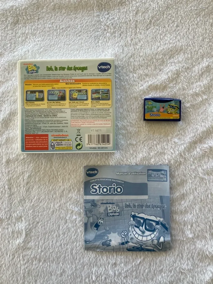 Jeu storio Bob l’éponge - photo numéro 2