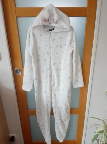 Pyjama Combinaison polaire ours ou déguisement - Fille 12 ans