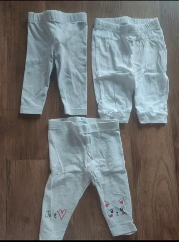 Lot de 3 leggings 3 mois