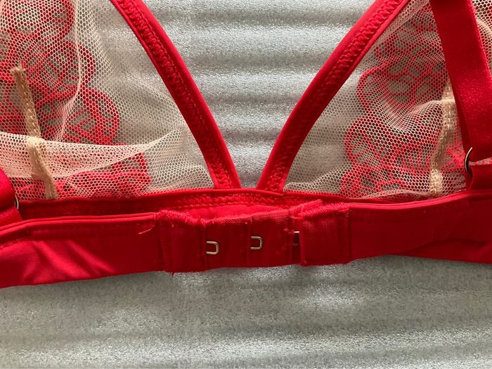 Soutien-gorge rouge Undiz - photo numéro 4