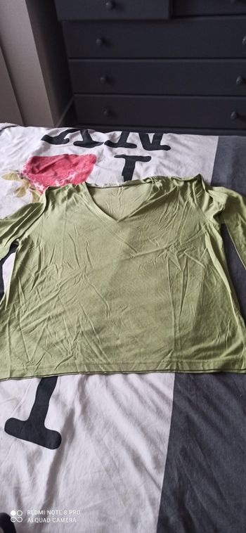 Pull vert anis t. 46/48