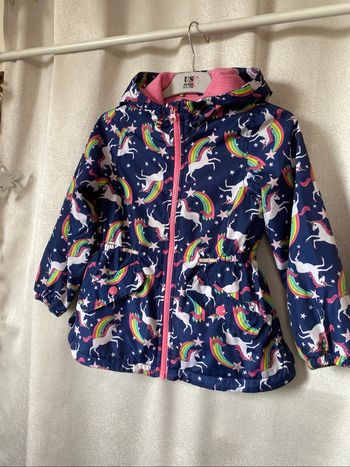 Veste imperméable Carter's Unicorn Shooting Star 4 ans