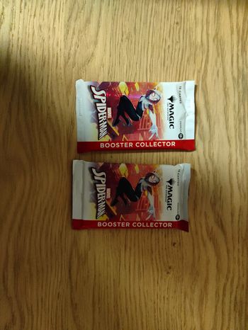 Booster Magic Collector Spiderman lot de 2