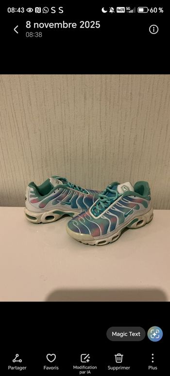 Basket Nike TN  taille 37