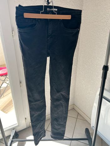 jeans slim noir h&m