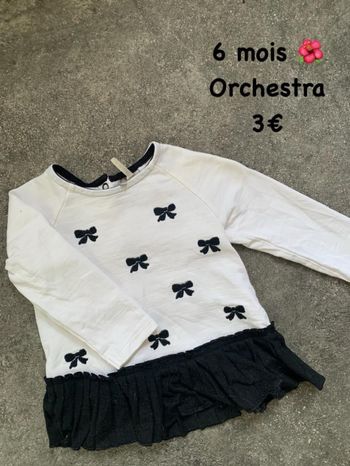 Tunique 🌺 6 mois 🌺 Orchestra