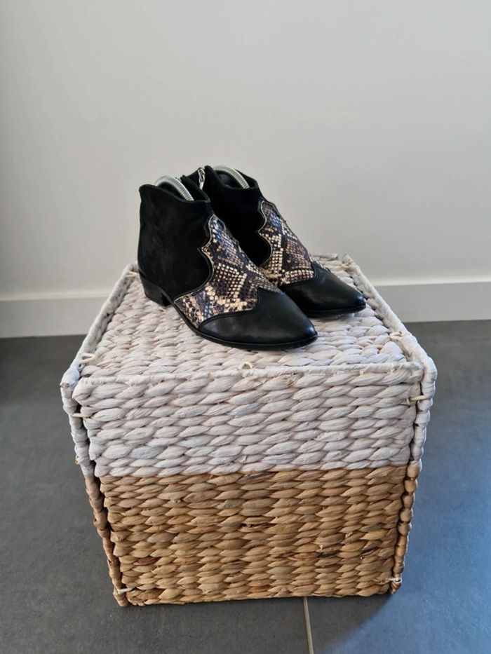 Bottines IKKS python