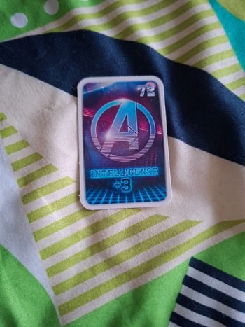 Carte Marvel révèle ton pouvoir 72