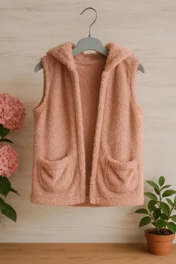 🥰Veste à capuche rose toute Shein Taille 11ans 🥰