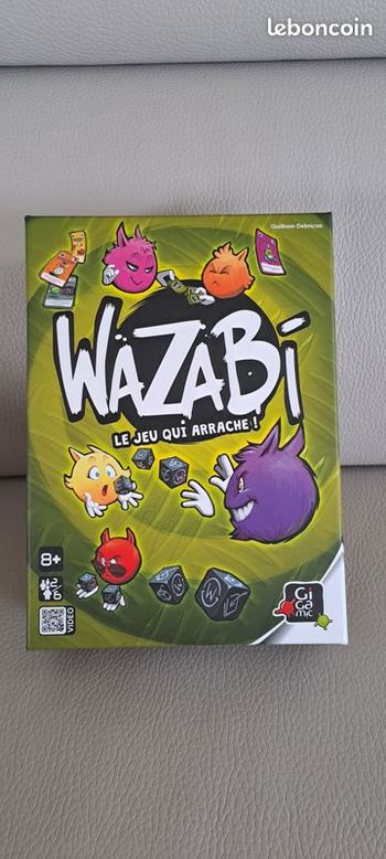 Jeu Wasabi neuf boîte scellée Gigamic 8+