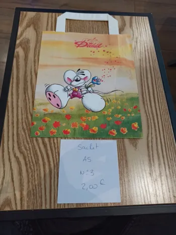 Sachet en papier Diddl A5 avec anses 3 2,00€