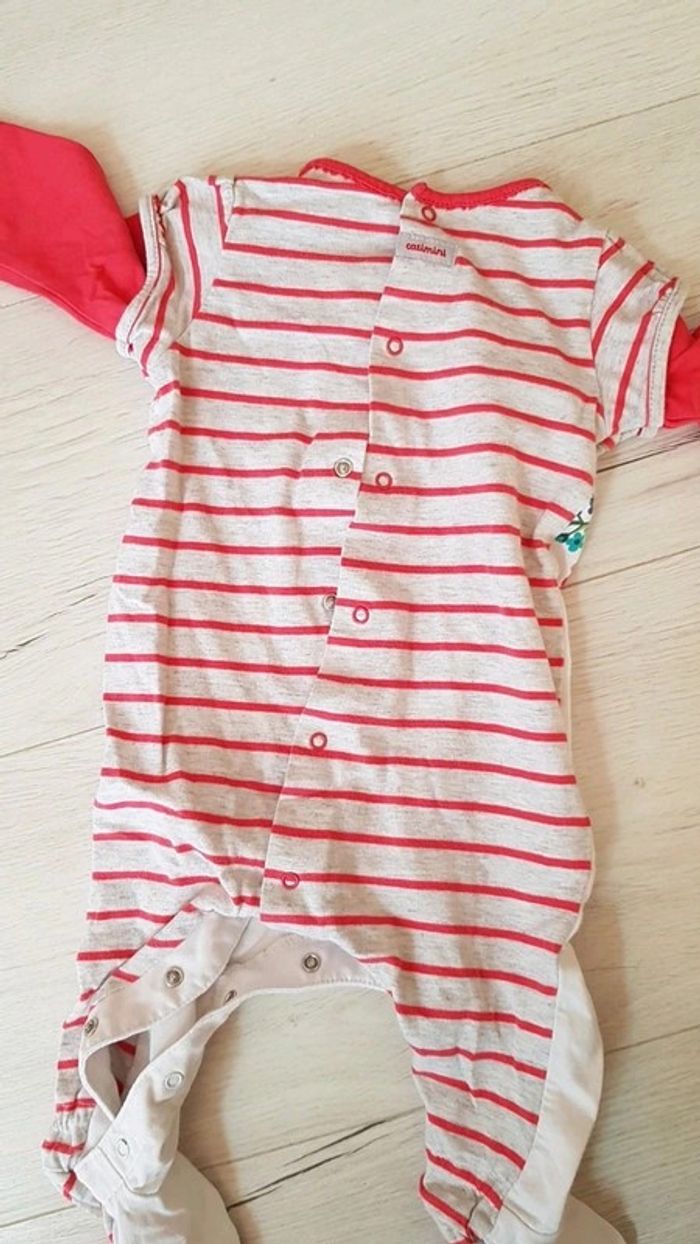 Pyjama coton fin catimini fille 3mois - photo numéro 5