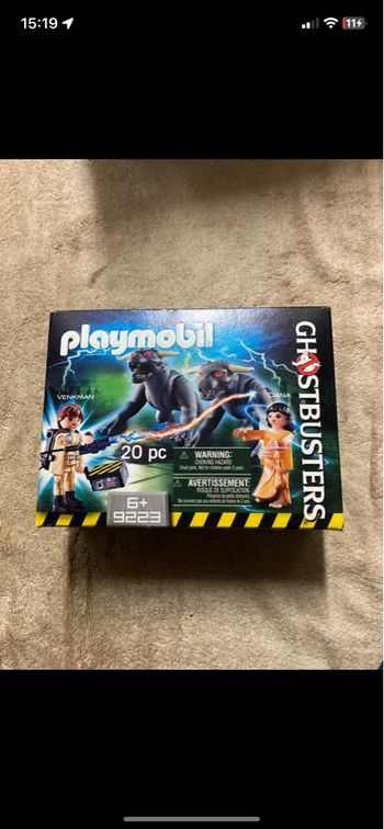 Playmobil ghostbusters 9223 - Venkman et Le Chien de la Terreur neuf