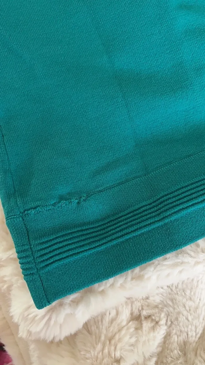 Haut bleu turquoise - photo numéro 4