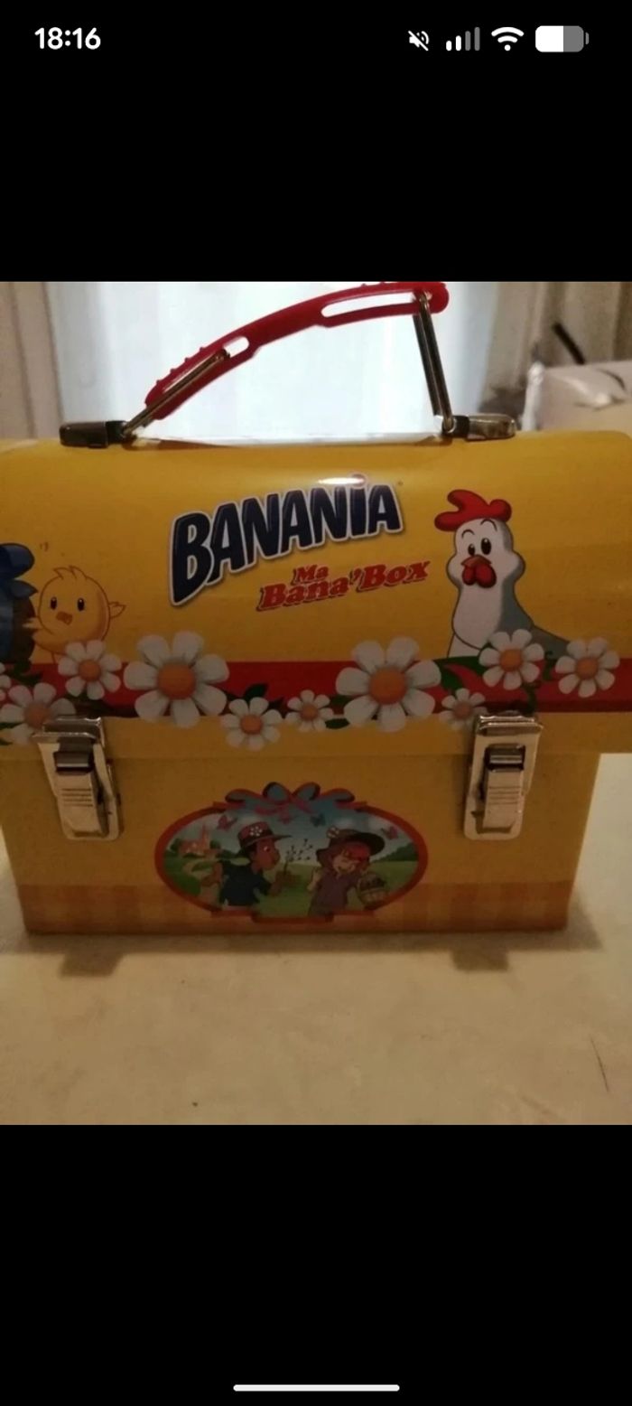 Magnifique valisette  métallique vintage Banania. - photo numéro 4