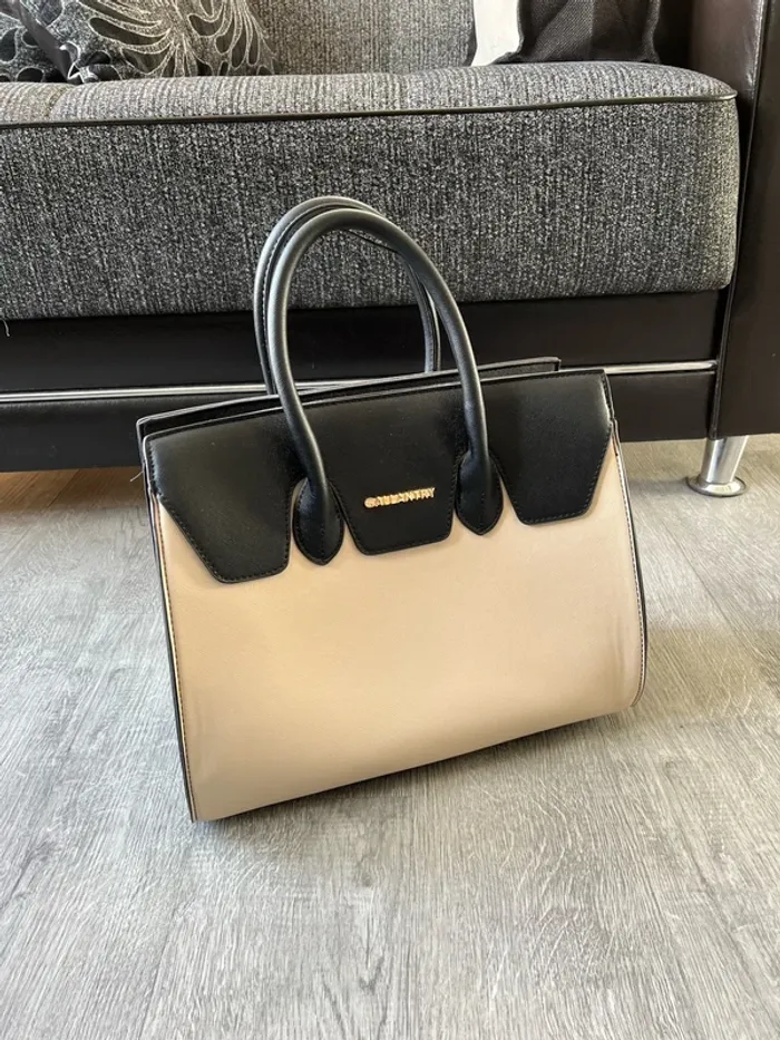 Sac à main Gallantry beige et noir