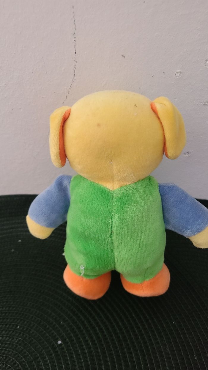 Peluche Chien vert bleu orange rouge Toys'r'us - photo numéro 4