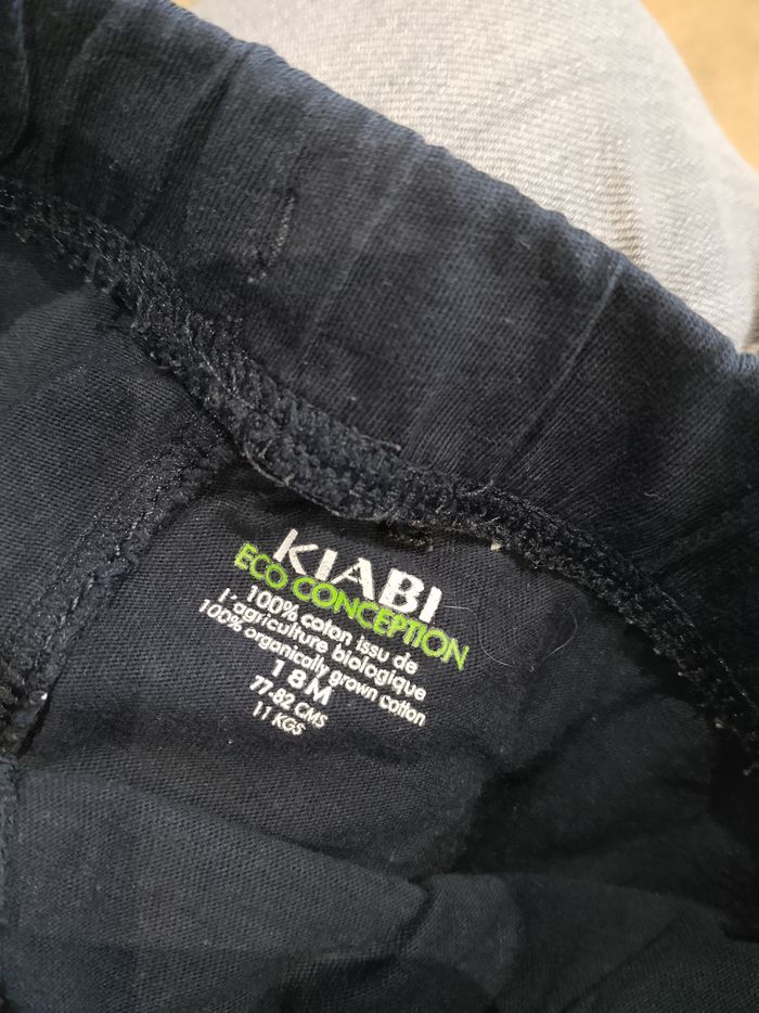 Short en coton pour bébé garçon en taille 18 mois de chez Kiabi. - photo numéro 3