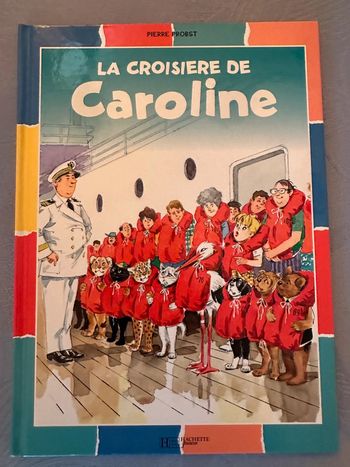 Livre rare collection damiers album bd Pierre Probst La croisière de Caroline