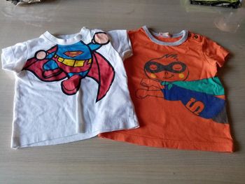 Tee shirt super heros