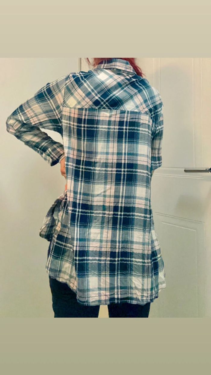 Chemise à carreaux Kiabi taille 40 - photo numéro 3