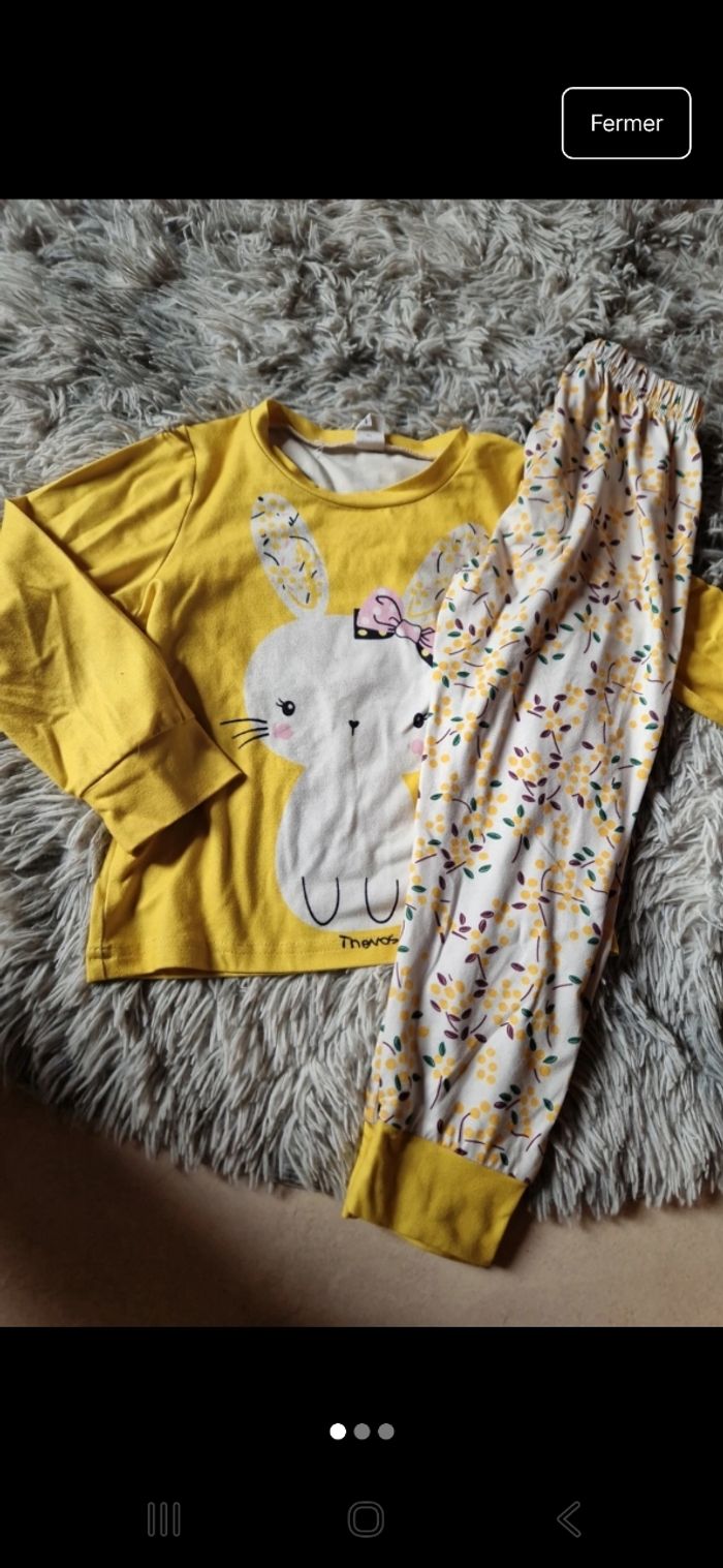Ensemble pyjama Shein 100cm