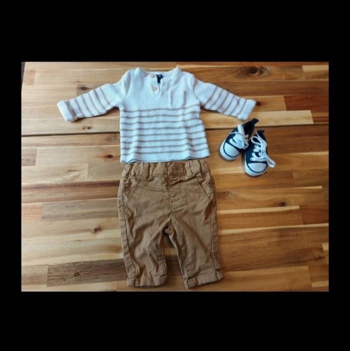 Tenue garçon 1 mois