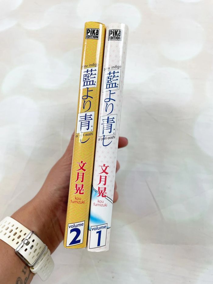 Manga Blue indigo - Kuu fumizuki - photo numéro 2