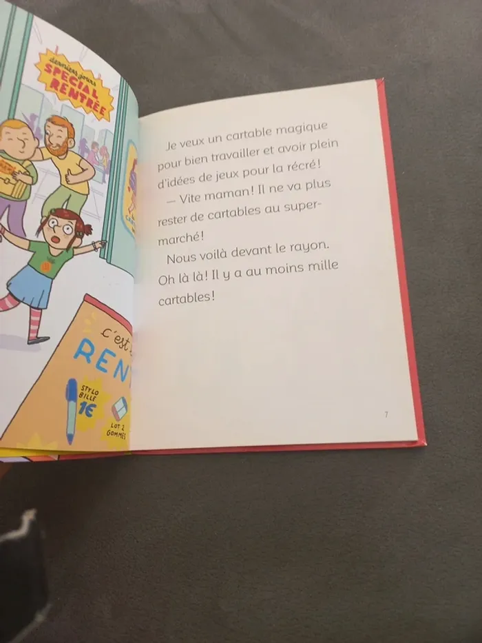 Livre l'école d'Agathe cp mon cartable de cp - photo numéro 2