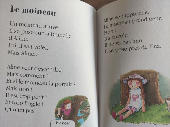 Livre Aline dans le jardin - photo numéro 2