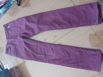 Pantalon doublé violet