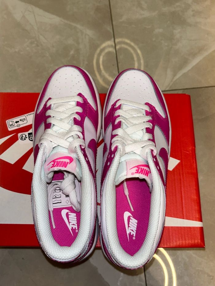 Nike Dunk low Fuchsia Laser - photo numéro 8