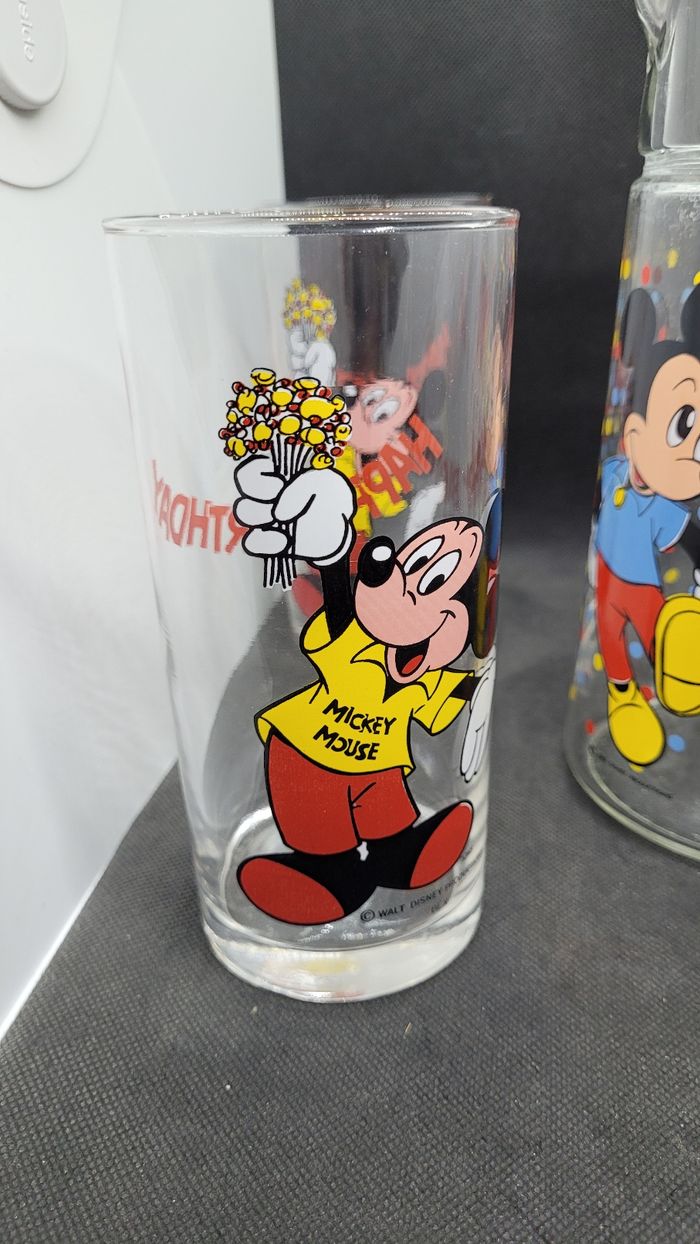 Ensemble à orangeade Mickey et Minnie  - Bex - photo numéro 2