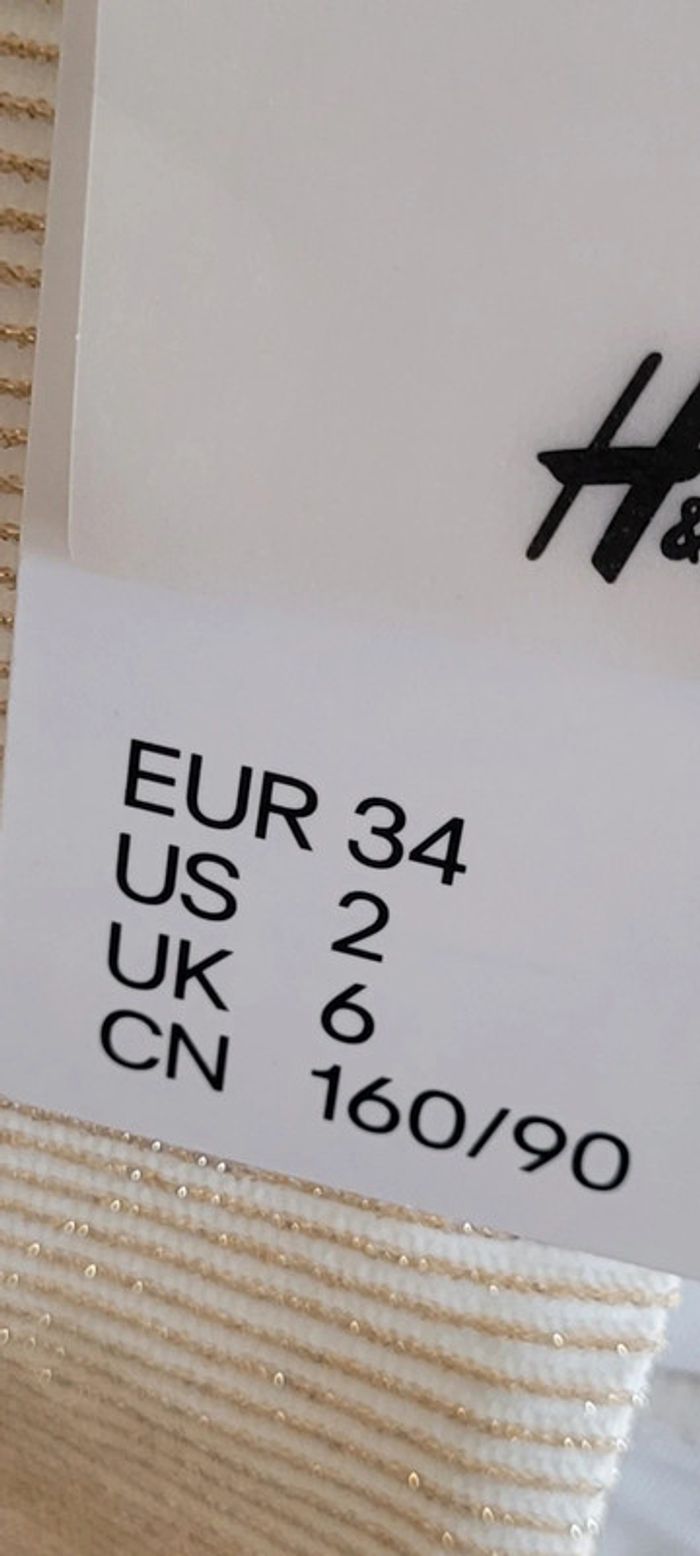 Bas de bikini H&M Taille 34 - photo numéro 2