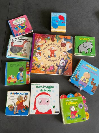 Lot d’albums pour les tout-petits