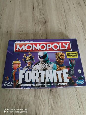 Jeu de société : Monopoly Fortnite