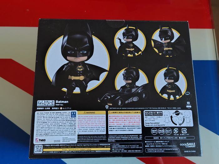 Nendoroid 1694 Batman 1989 + Batmobile (Michael Keaton, Tim Burton) - photo numéro 2