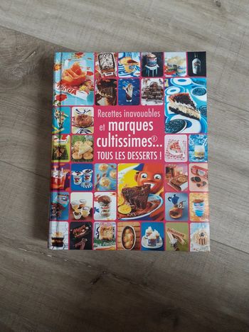 Livre de recettes inavouables et marques cultissimes