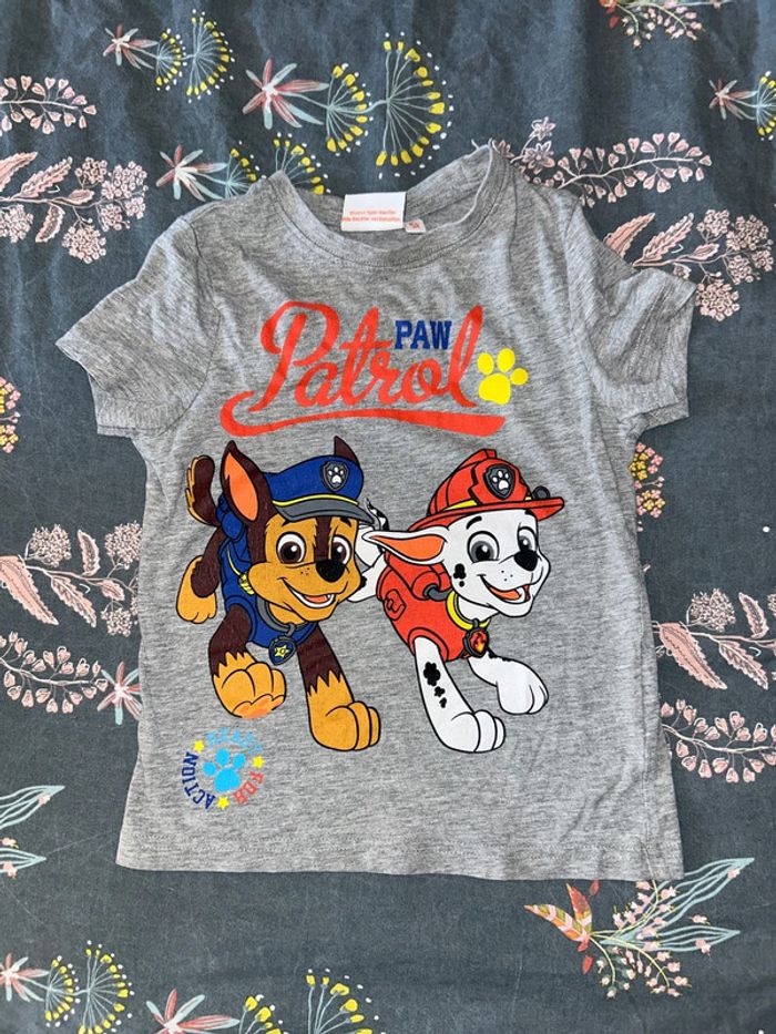 T-shirt paw patrol pat patrouille