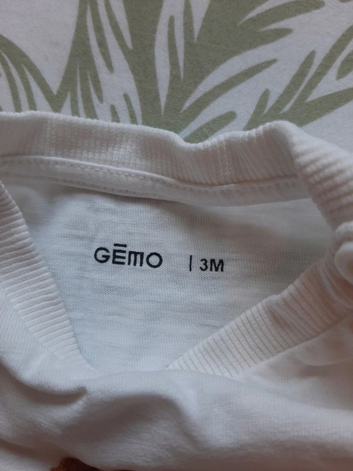Tee-shirt manche courte 3mois - photo numéro 2