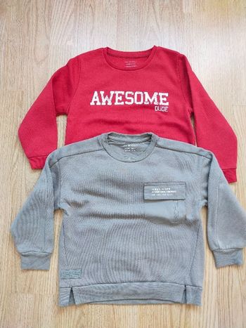 Sweat lot 1rouge 1beige-kaki Primark