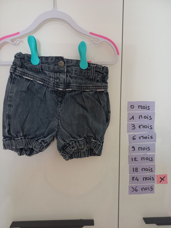 Short tape à l'œil 23 mois