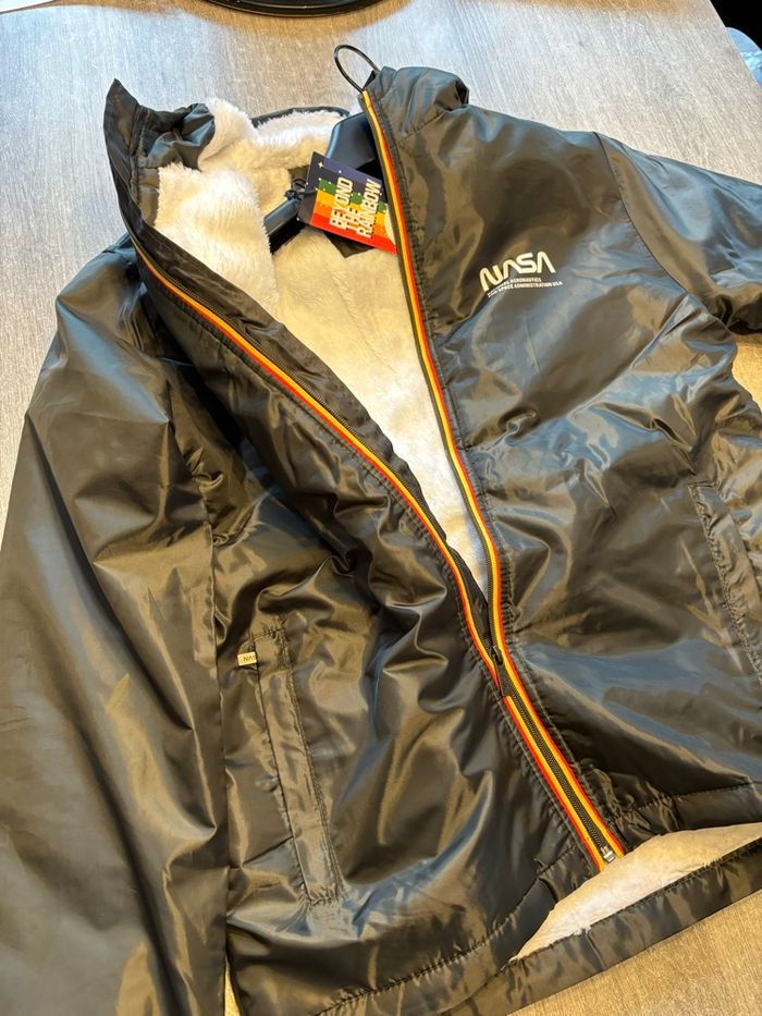 Veste polaire noir NASA