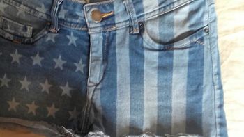 Short en jeans court