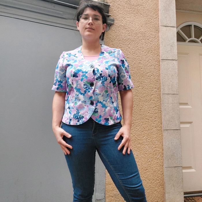 Magnifique blouse Vintage pour taille M - photo numéro 2